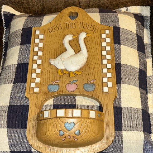 Vintage Burwood Pocket Duck Wall Decor 1988 - Picture 1 of 6